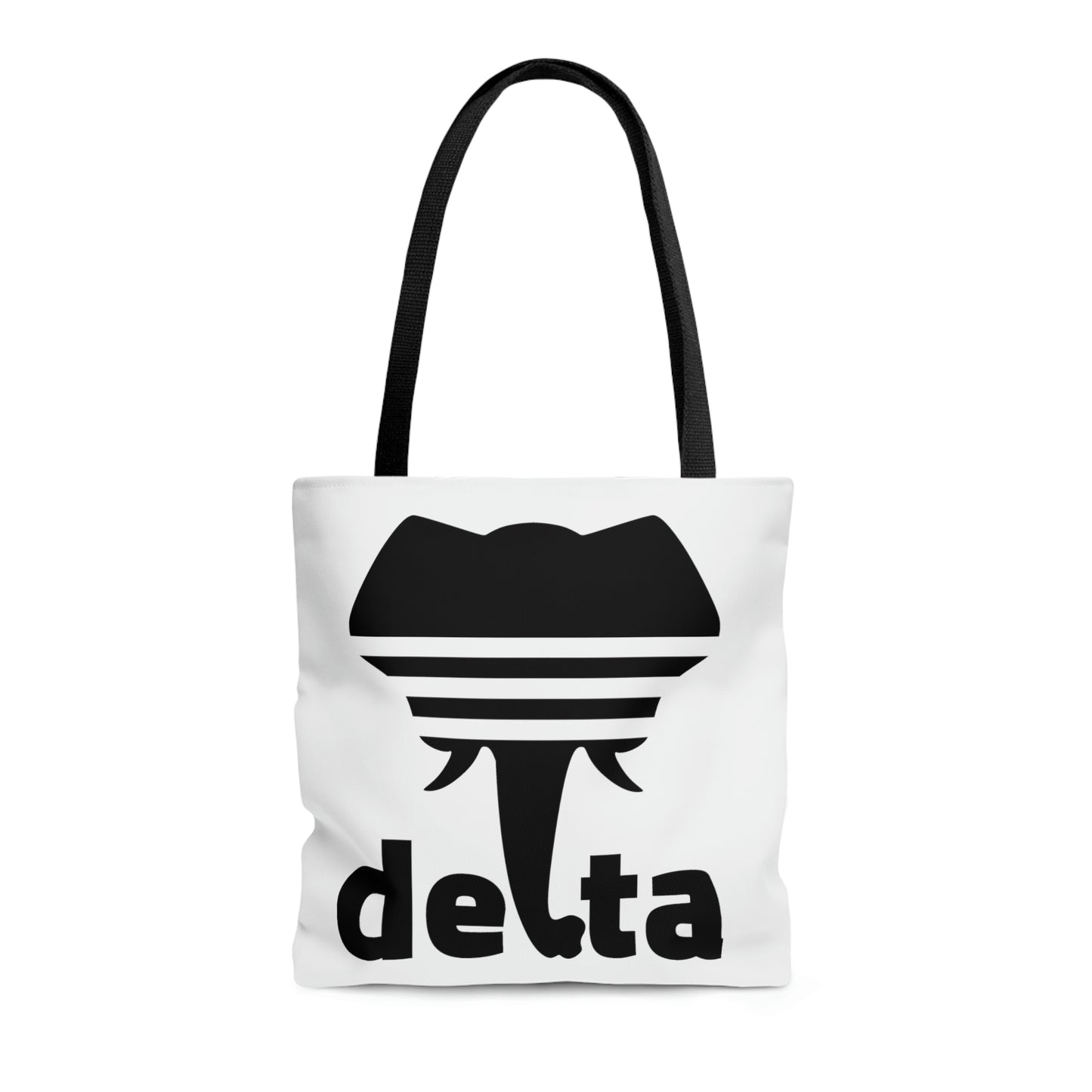 Delta White Tote Bag