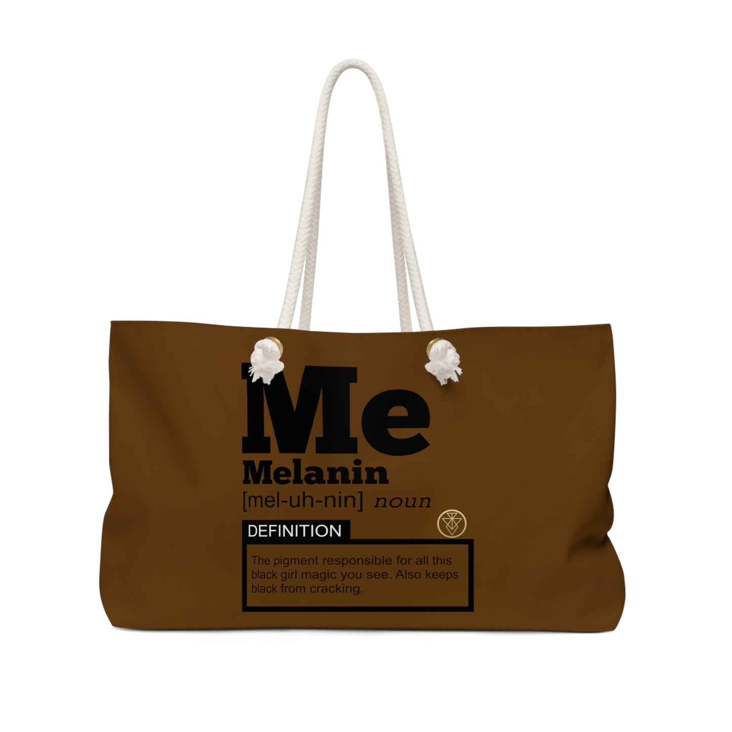 Melanin Weekend Bag Brown Sugar