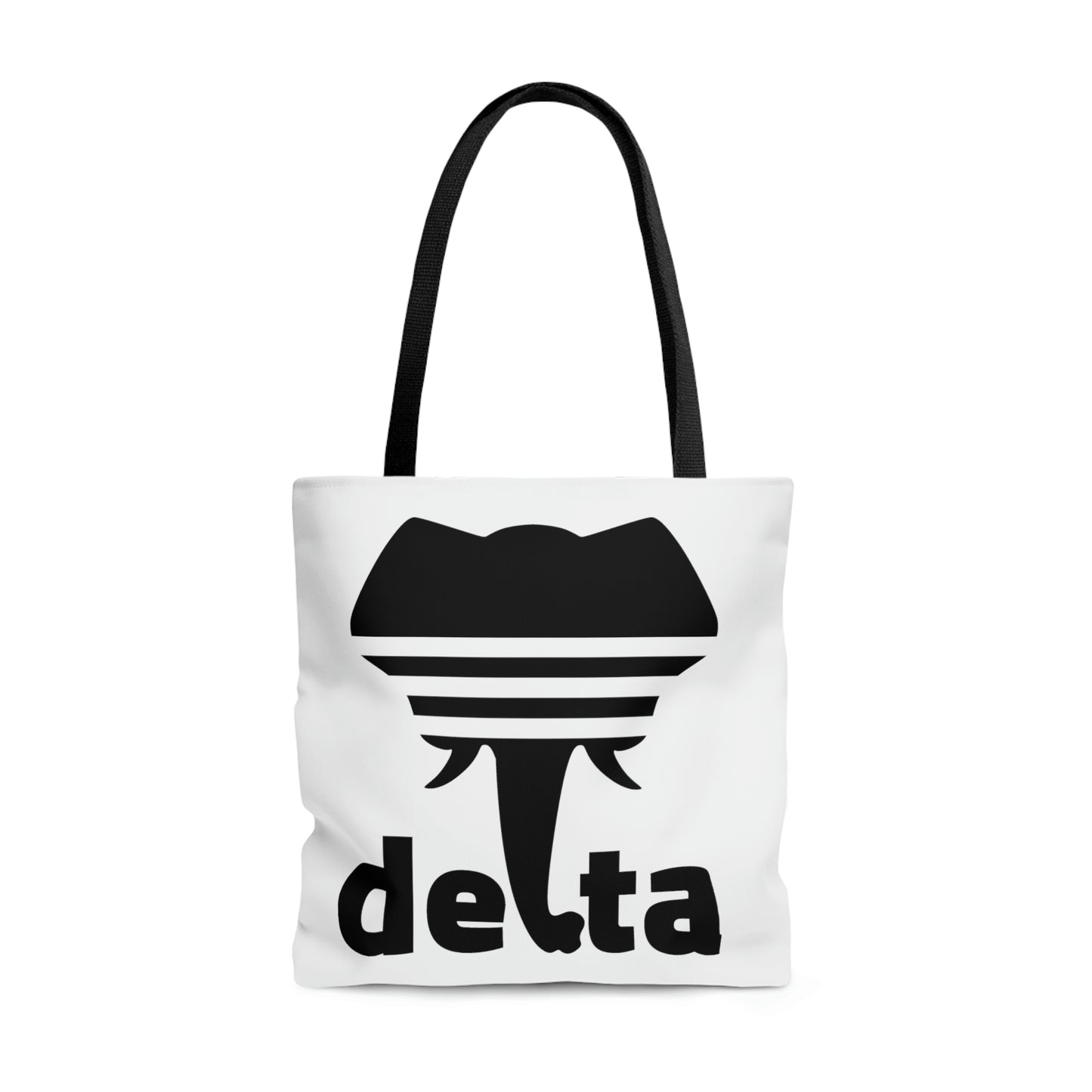Delta White Tote Bag