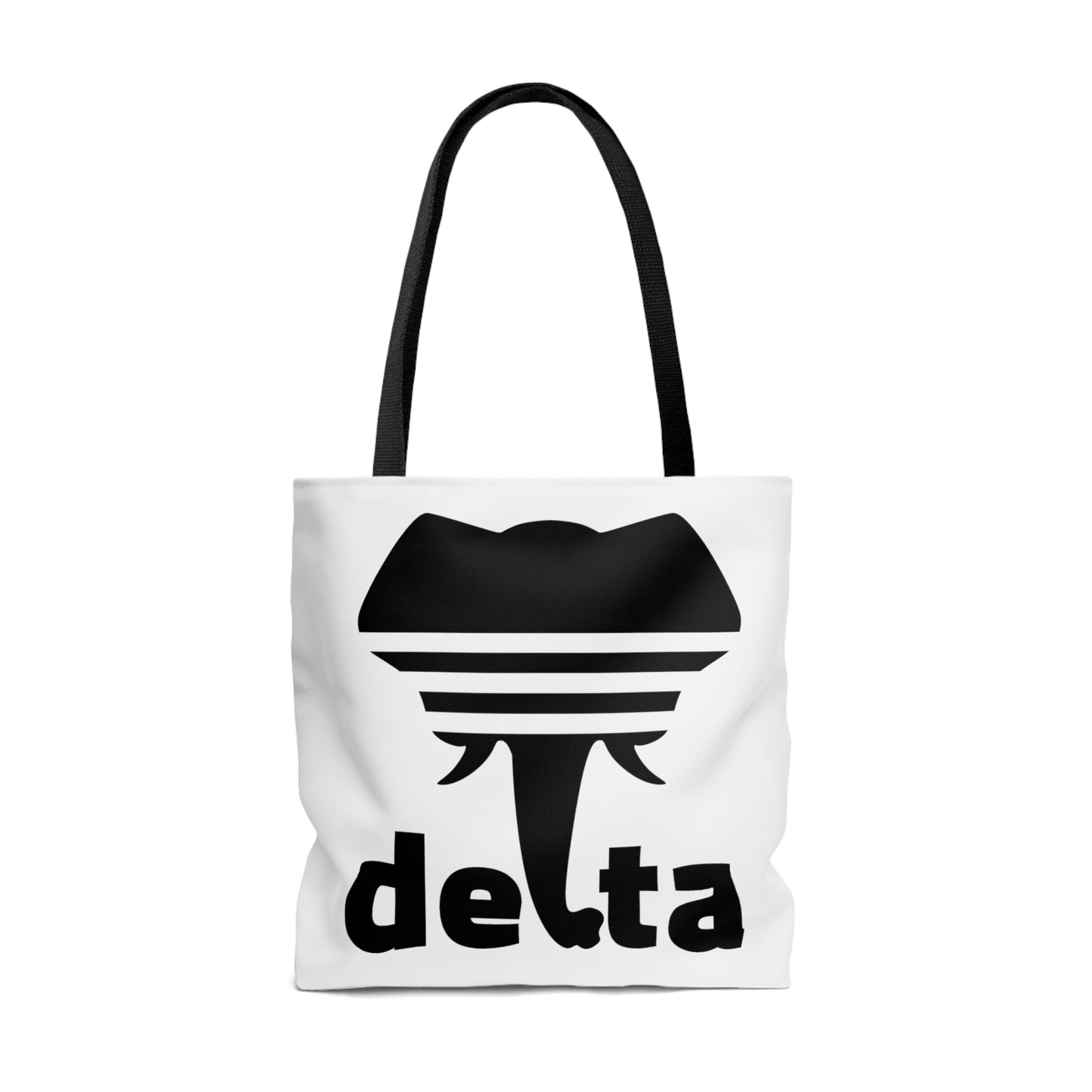 Delta White Tote Bag