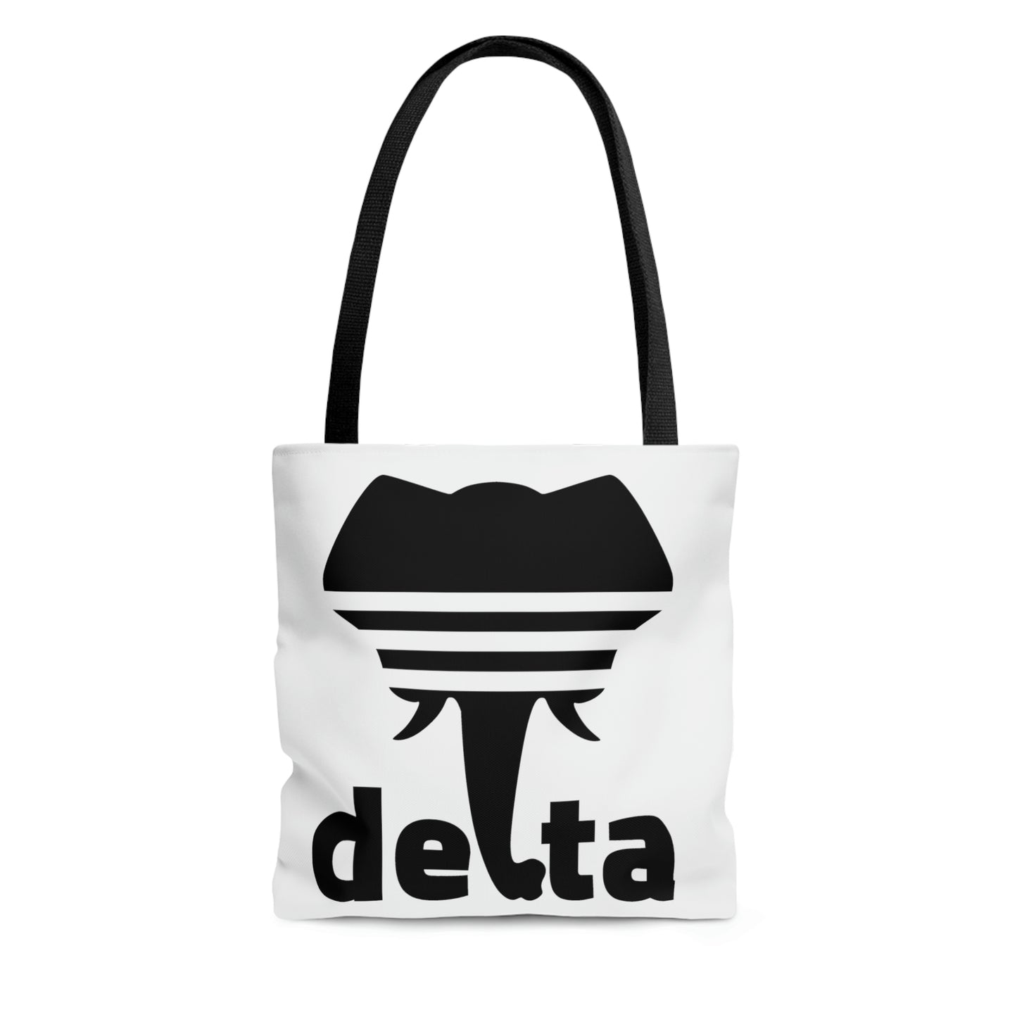 Delta White Tote Bag