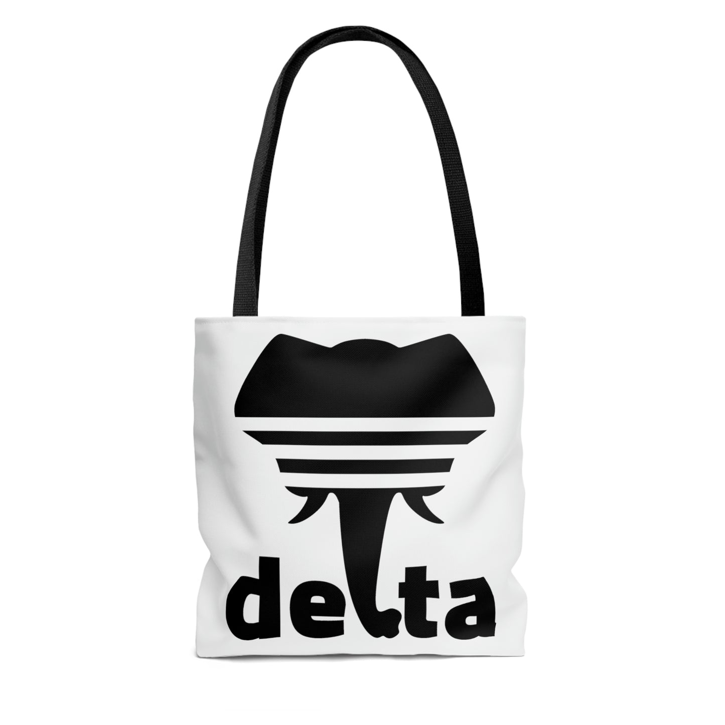 Delta White Tote Bag