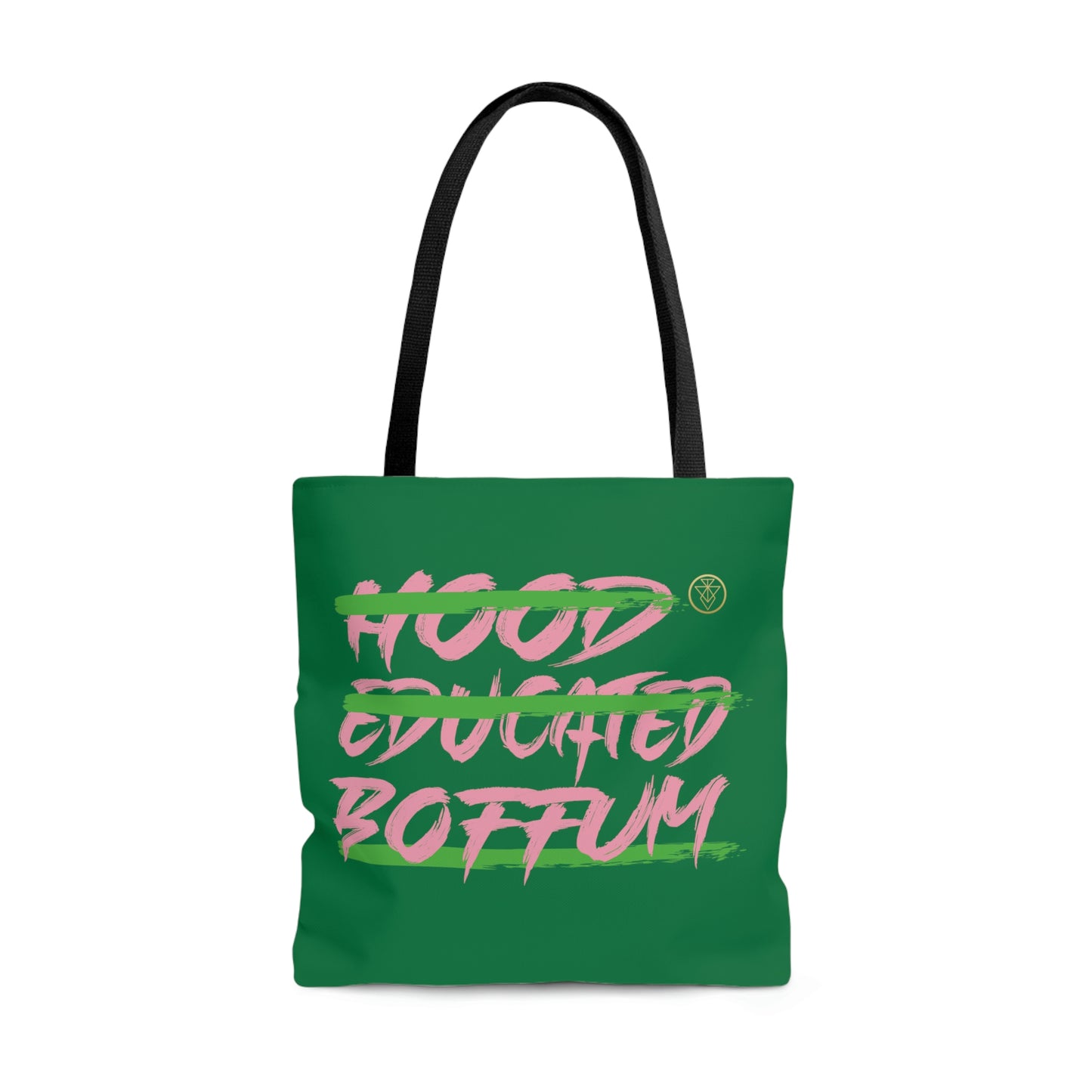 Boffum Tote Bag Pink & Green -Green