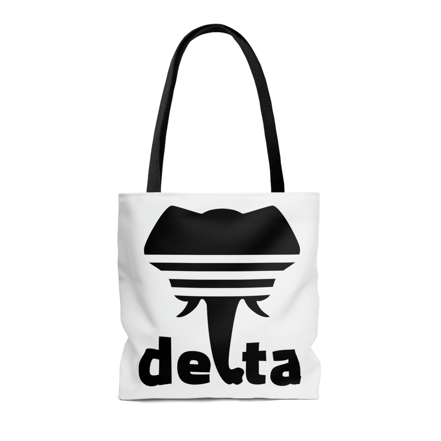 Delta White Tote Bag