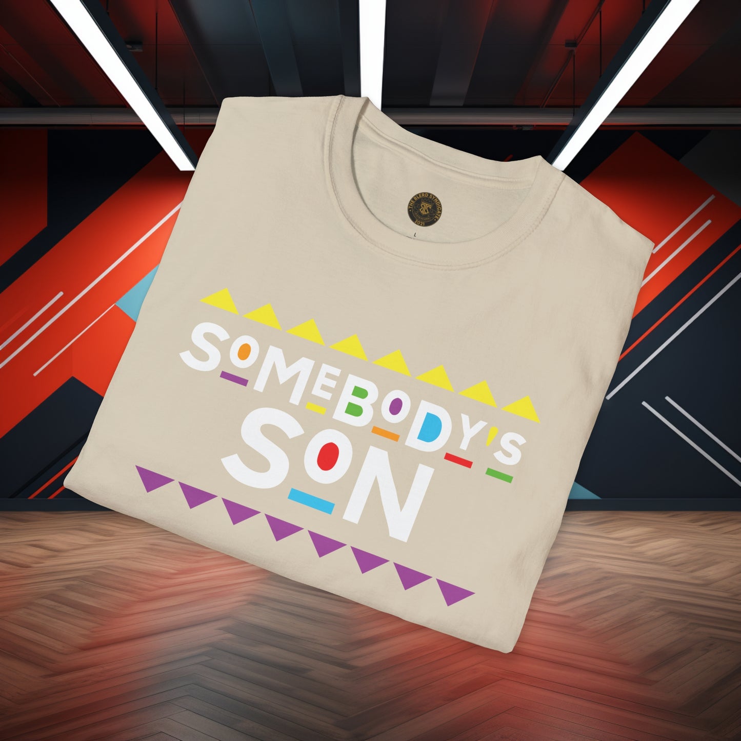 Somebodys Son Mens Tee Couples Tee