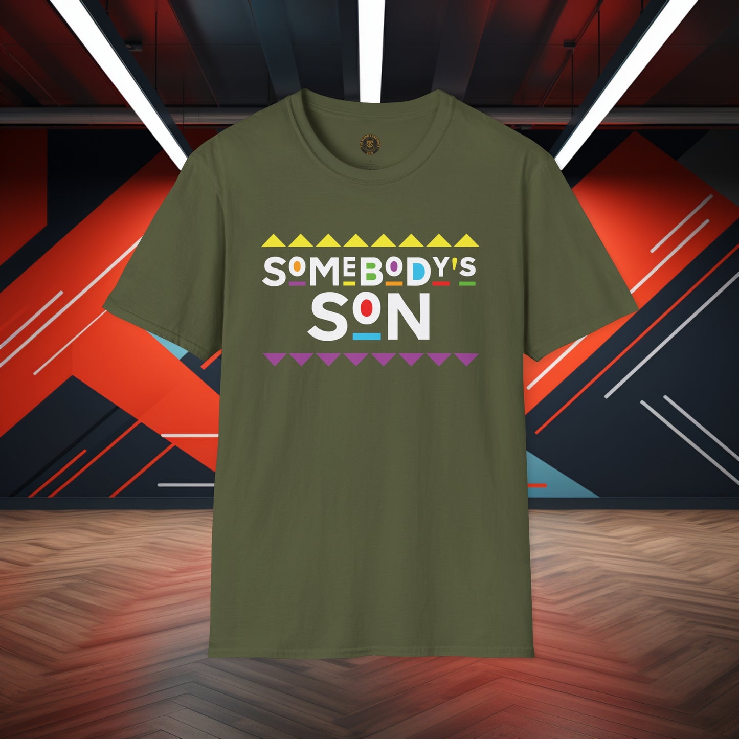 Somebodys Son Mens Tee Couples Tee