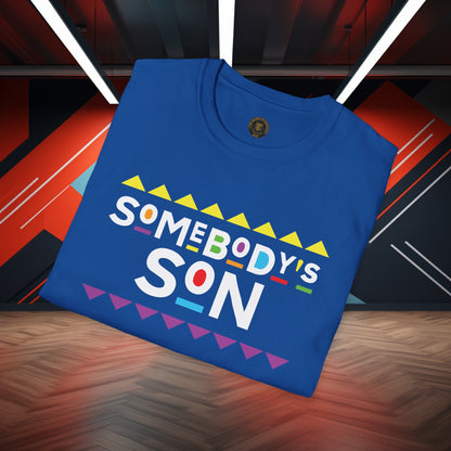 Somebodys Son Mens Tee Couples Tee