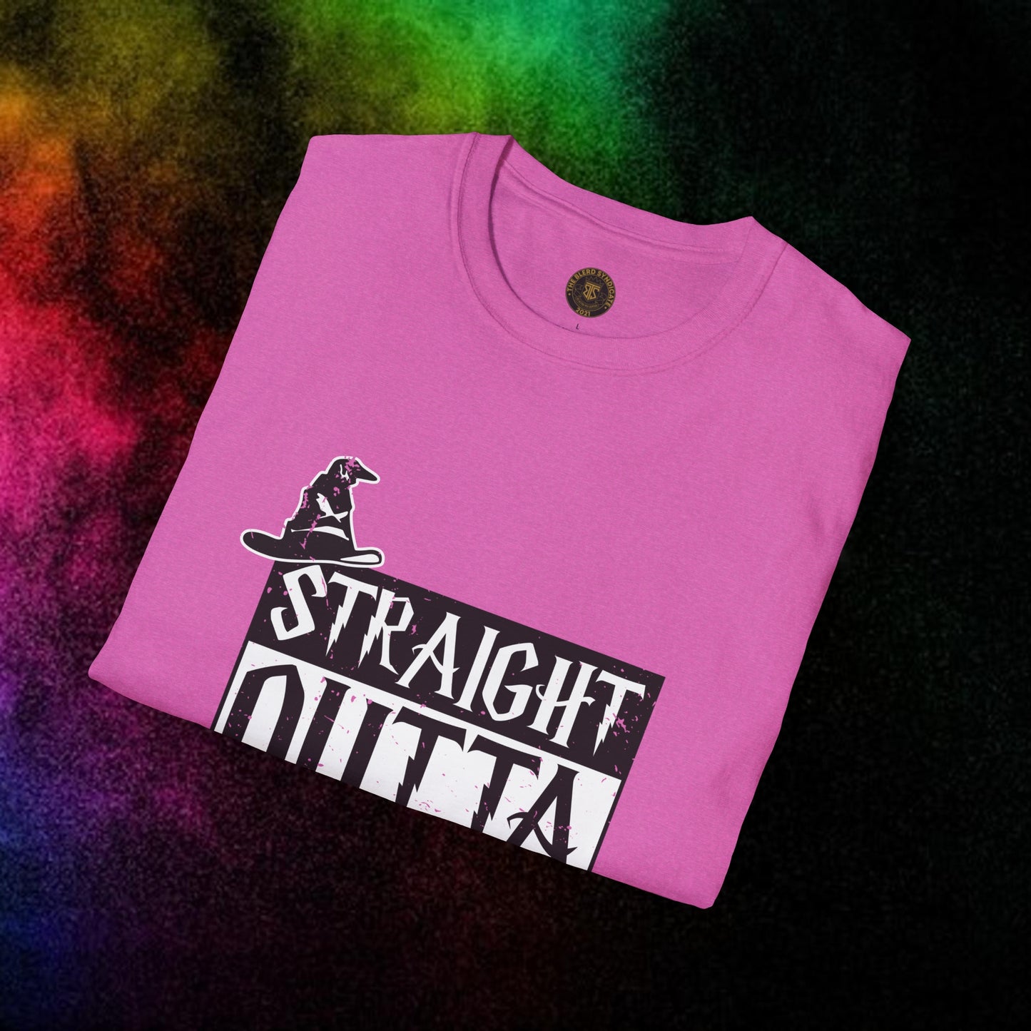 Straight Outta Hogwarts Tee - B/W