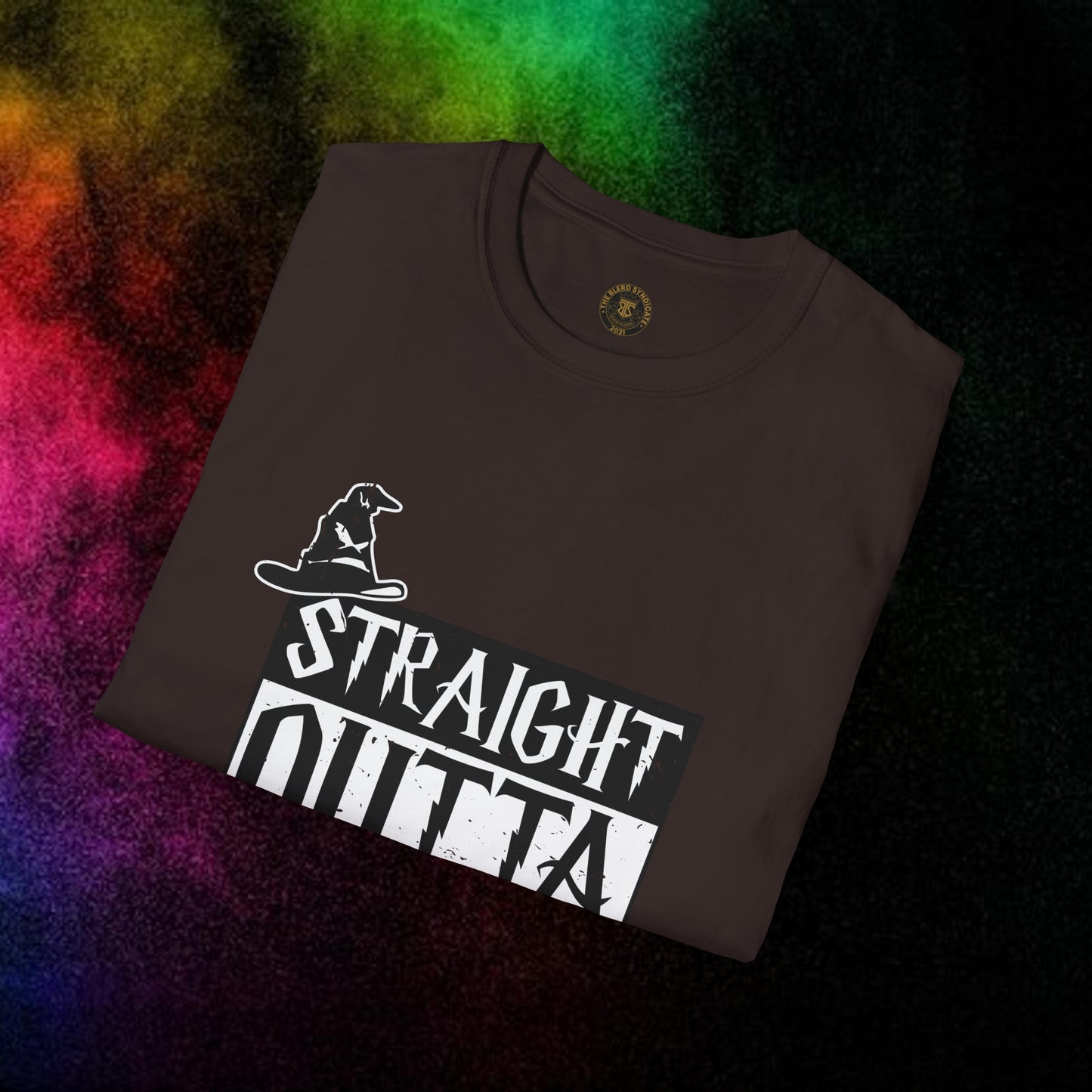 Straight Outta Hogwarts Tee - B/W