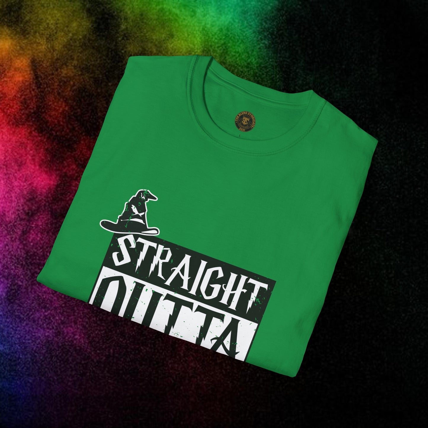 Straight Outta Hogwarts Tee - B/W