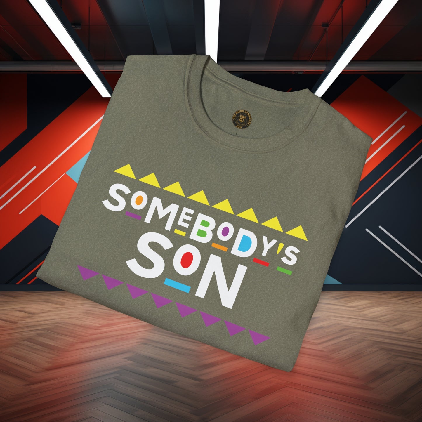 Somebodys Son Mens Tee Couples Tee