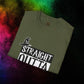 Straight Outta Hogwarts Tee - B/W