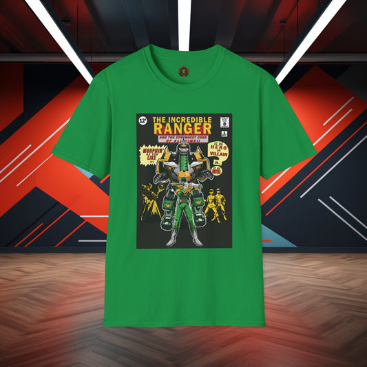 Green Ranger Comic Cover Tee