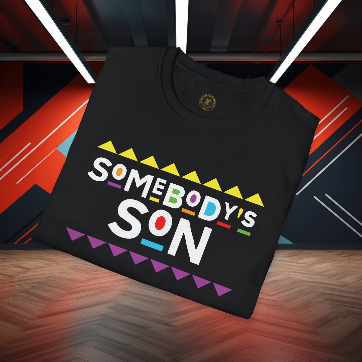 Somebodys Son Mens Tee Couples Tee