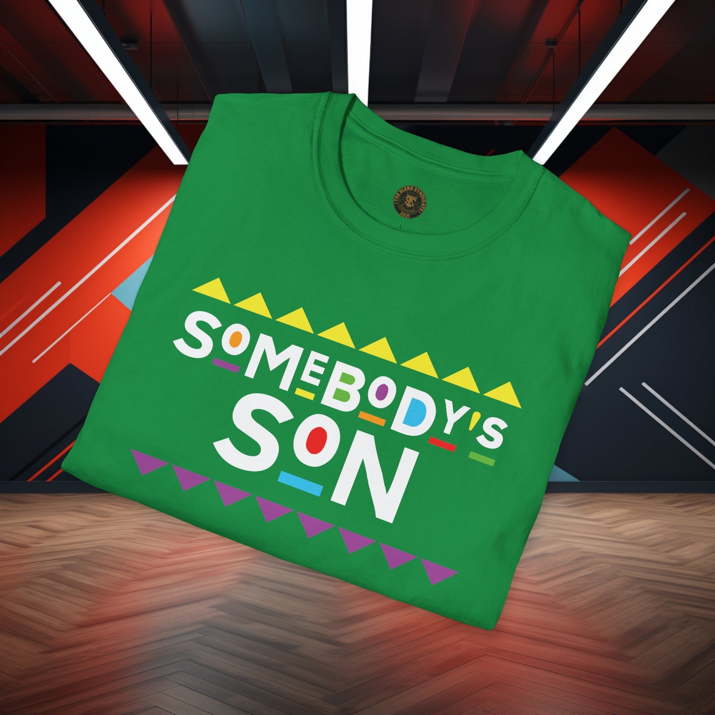 Somebodys Son Mens Tee Couples Tee