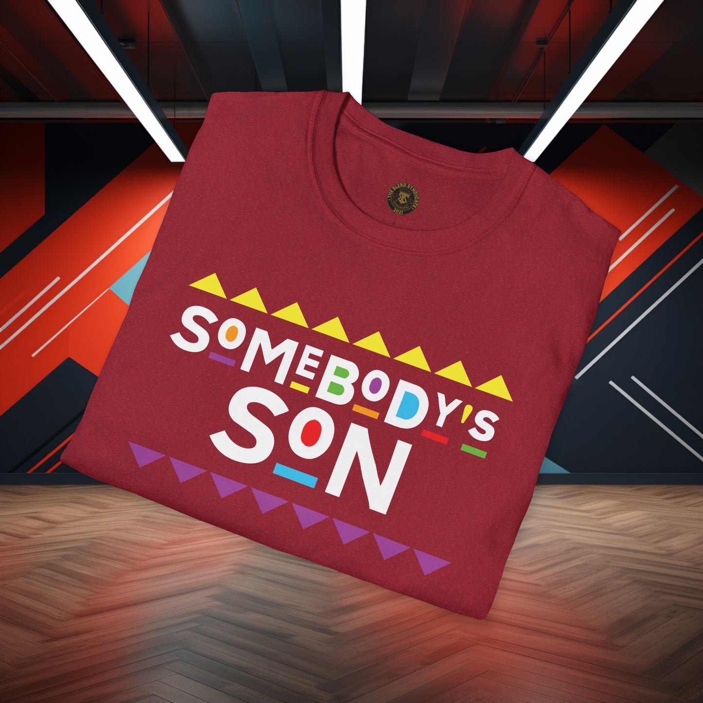 Somebodys Son Mens Tee Couples Tee