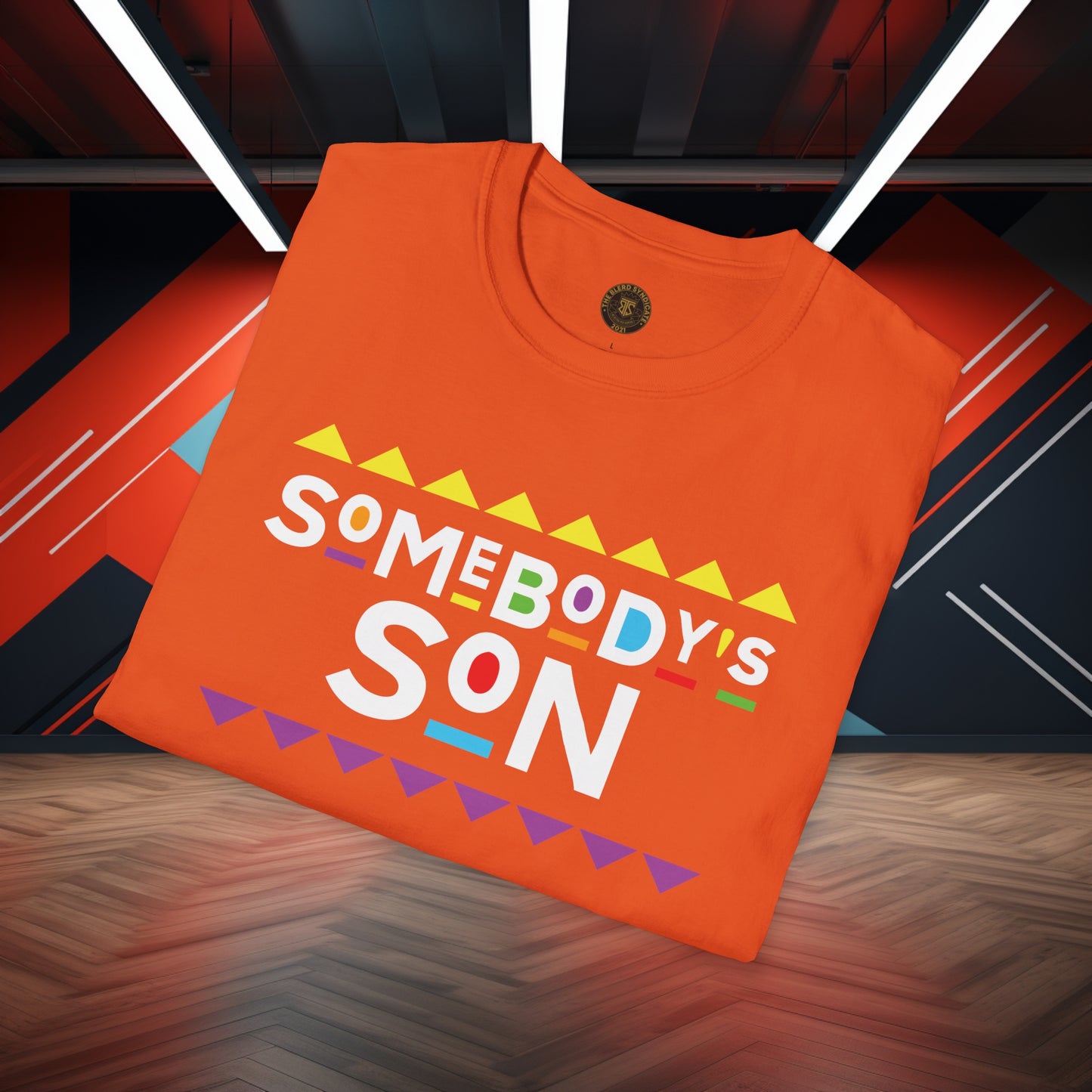 Somebodys Son Mens Tee Couples Tee