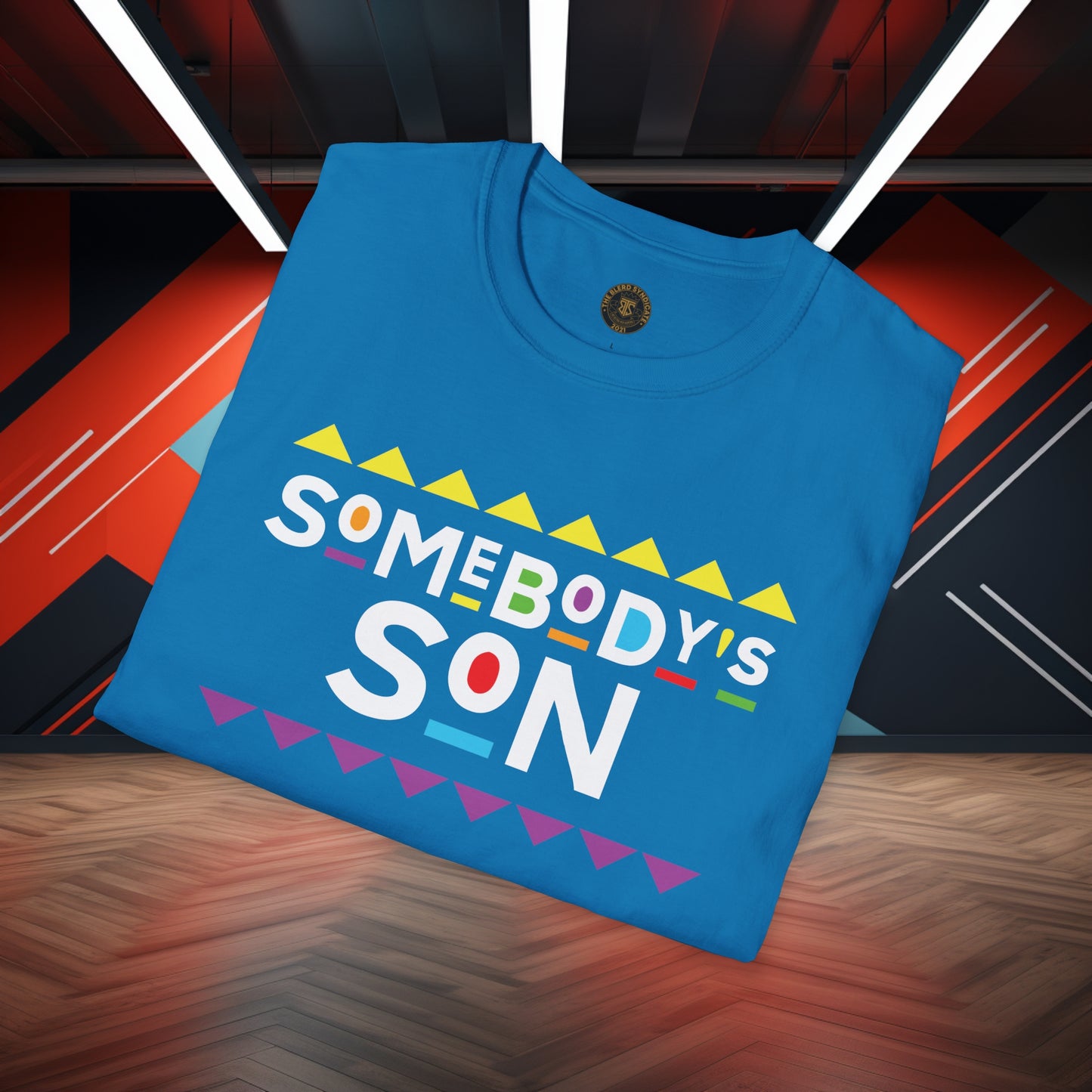 Somebodys Son Mens Tee Couples Tee