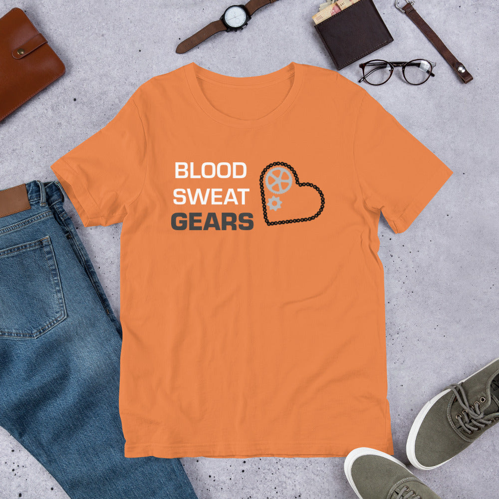 Blood Sweat And Gears Tee