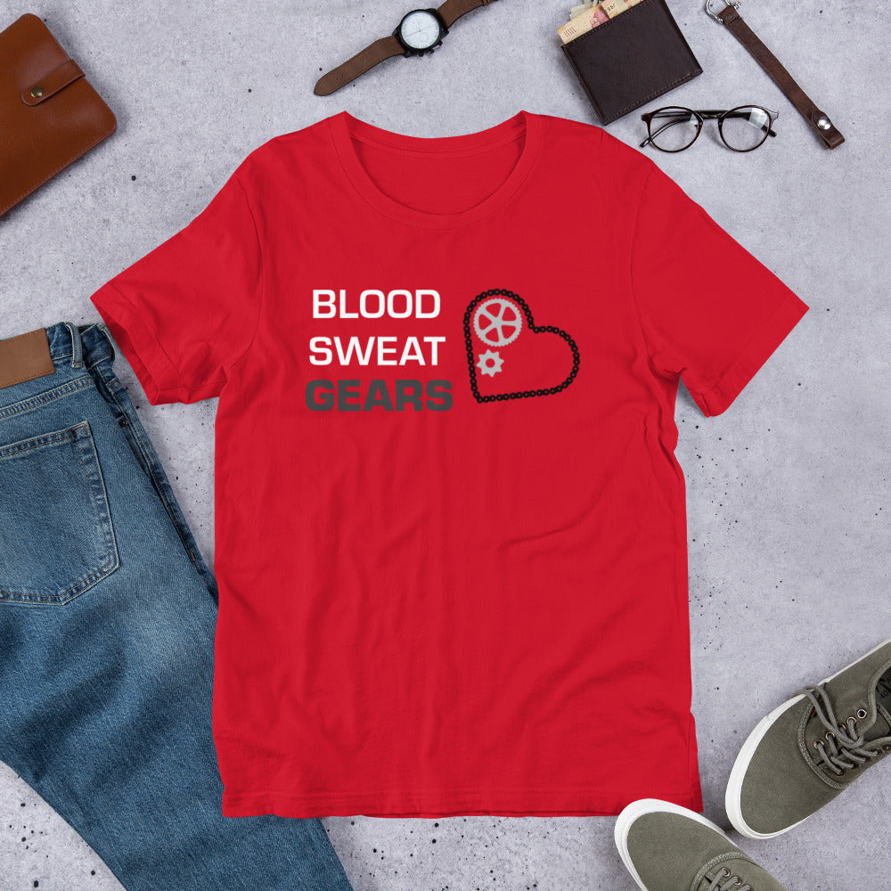 Blood Sweat And Gears Tee