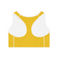 The Blerd Syndicate Sports Bra - Yellow