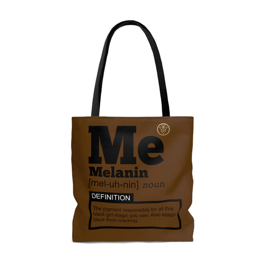 Melanin Tote Bag Brown Sugar