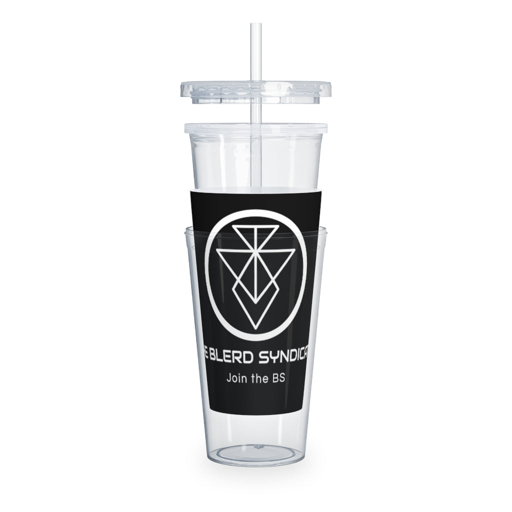 The Blerd Syndicate Tumbler with Straw