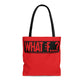 What If Parody Tote Bag - Red