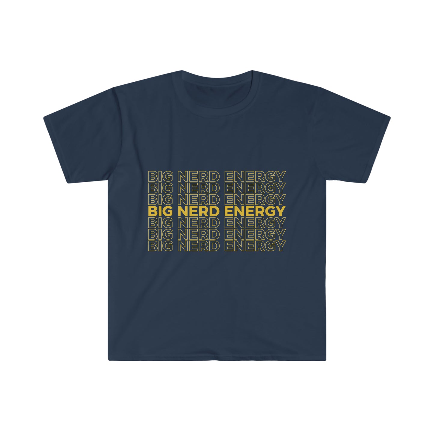 Big Nerd Energy - Gold Logo