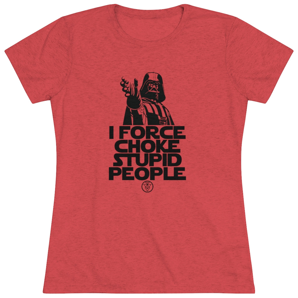 Darth Women's Tee - Black Logo