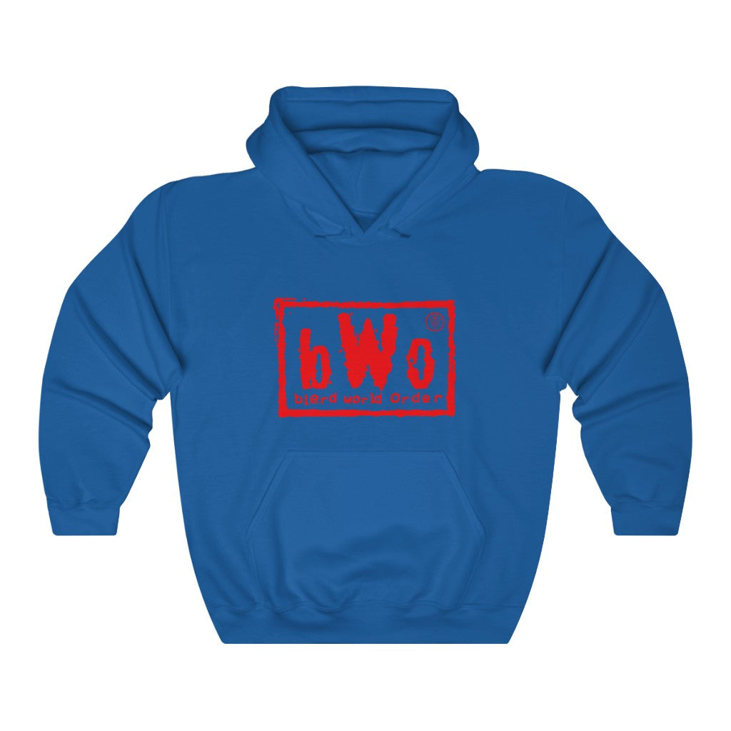 Blerd World Order Hoodie - Red Logo