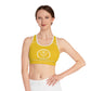 The Blerd Syndicate Sports Bra - Yellow