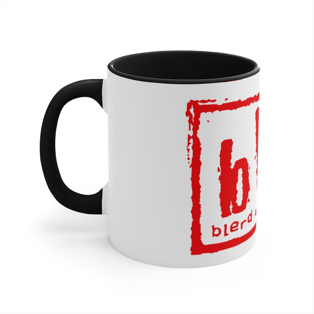 Blerd World Order Coffee Mug, 11oz - Red