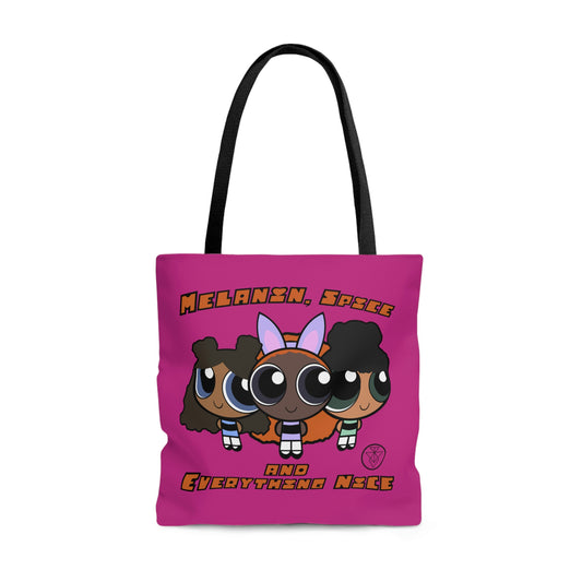 Melanin Spice Tote - Pink