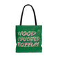 Boffum Tote Bag Pink & Green -Green