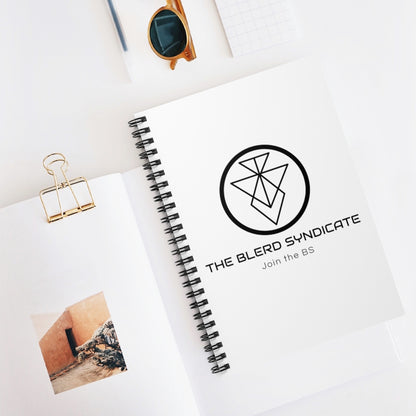 The Blerd Syndicate Notebook - White