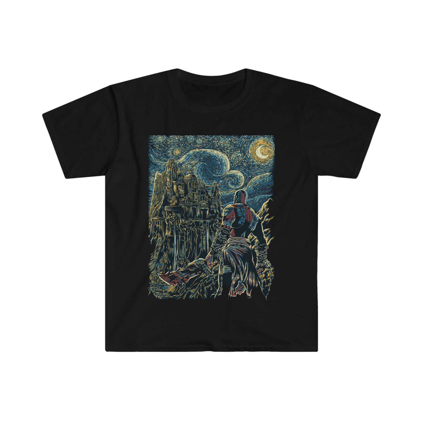 Starry Night on Mt Olympus Tee