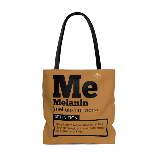 Melanin Tote Bag Caramel