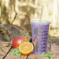 Iron Heart  Tumbler with Straw - Purple