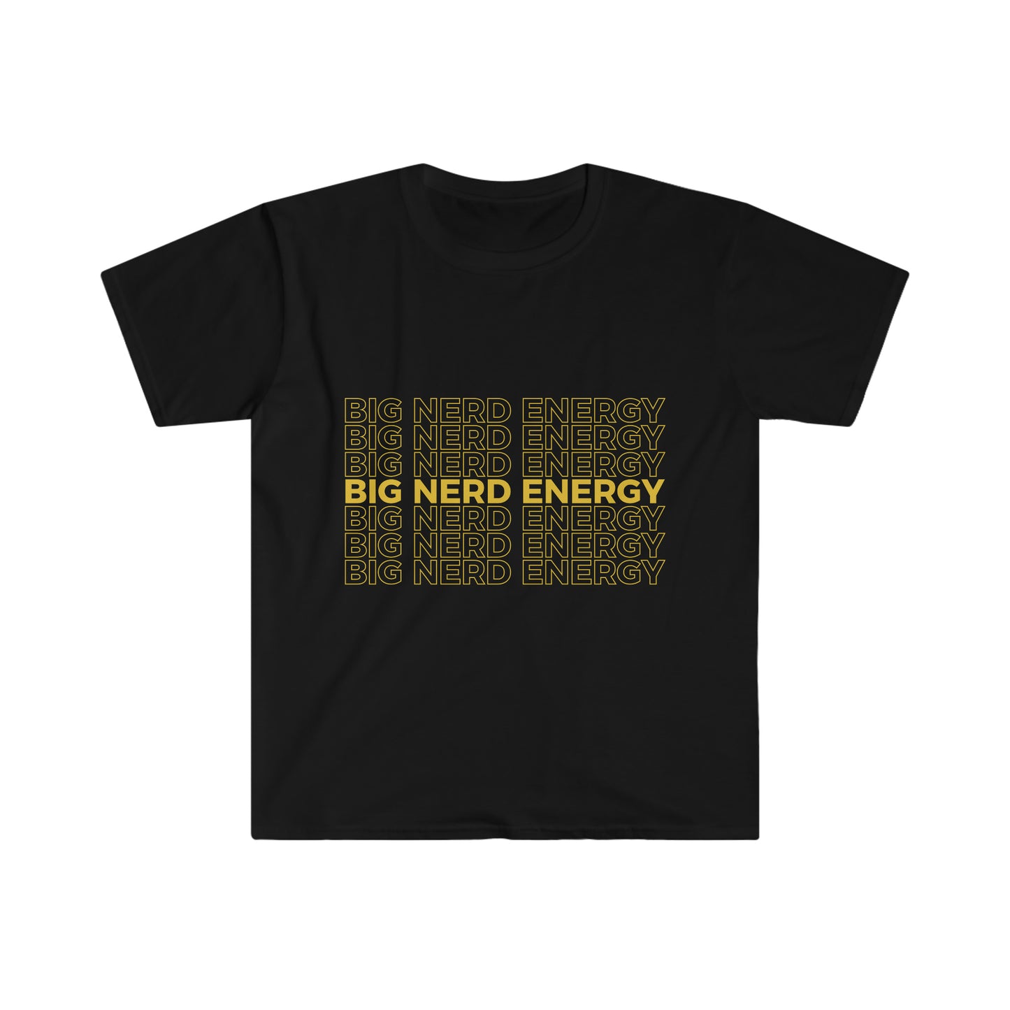 Big Nerd Energy - Gold Logo