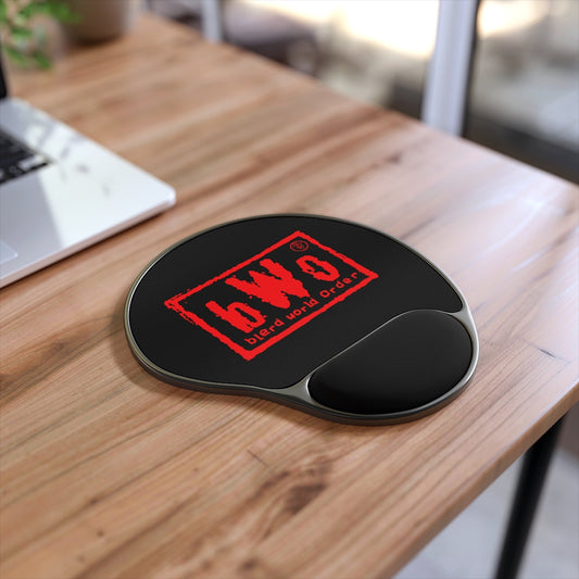 Blerd World Order Mouse Pad With Wrist Rest