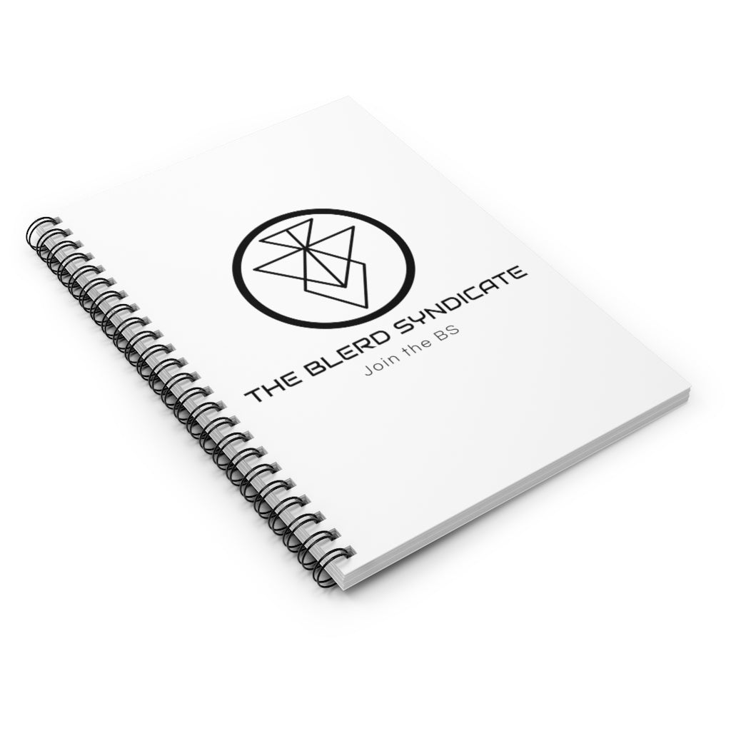 The Blerd Syndicate Notebook - White