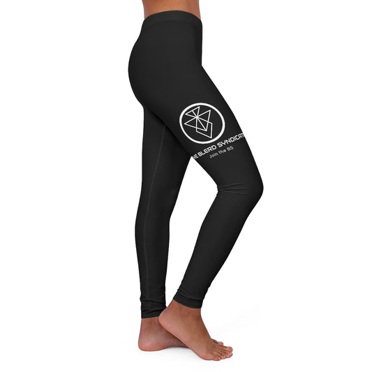 The Blerd Syndicate Spandex Leggings - Black