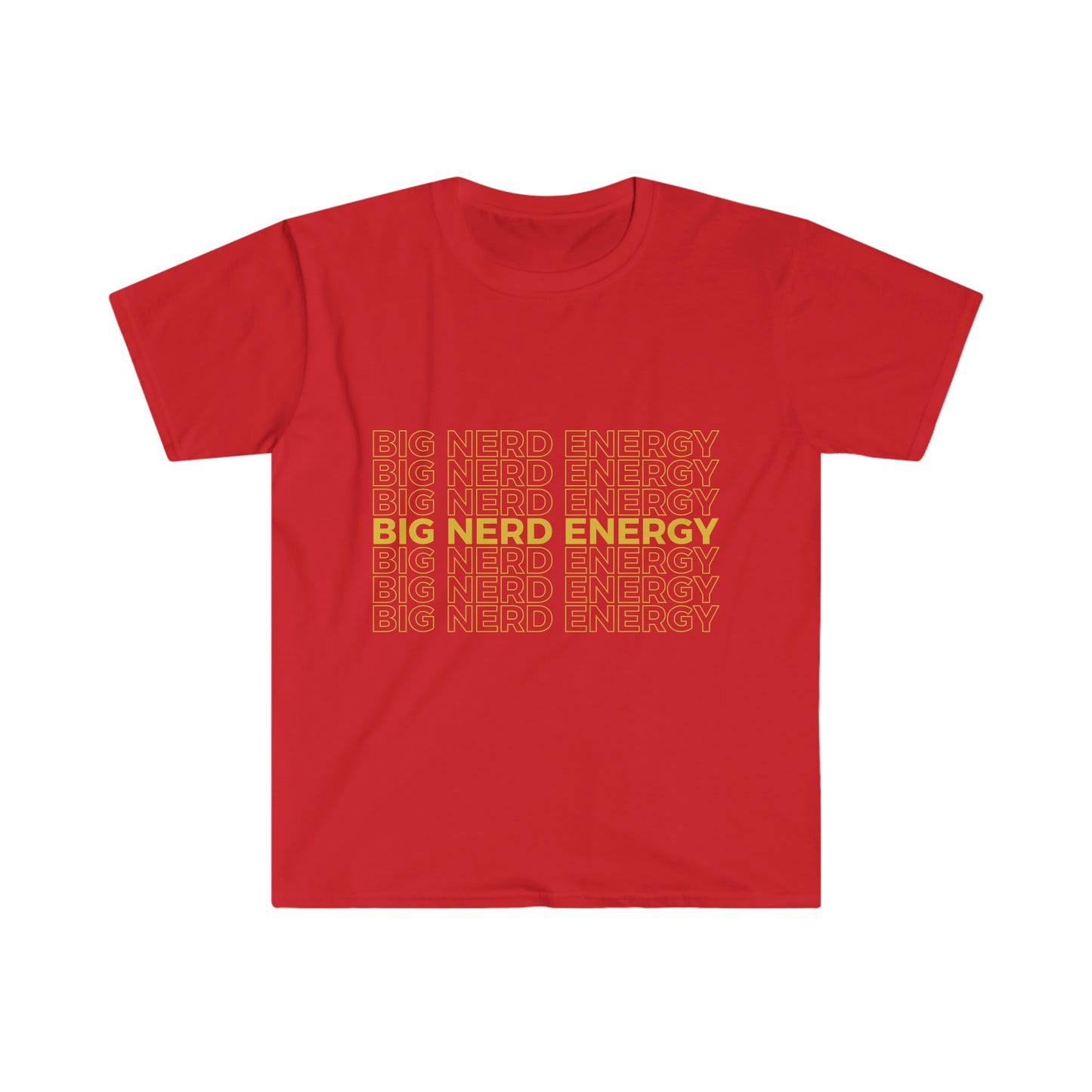 Big Nerd Energy - Gold Logo