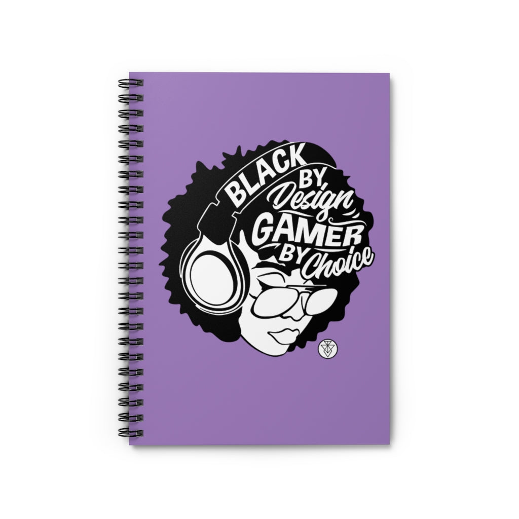 Gamer Girl Notebook - Purple