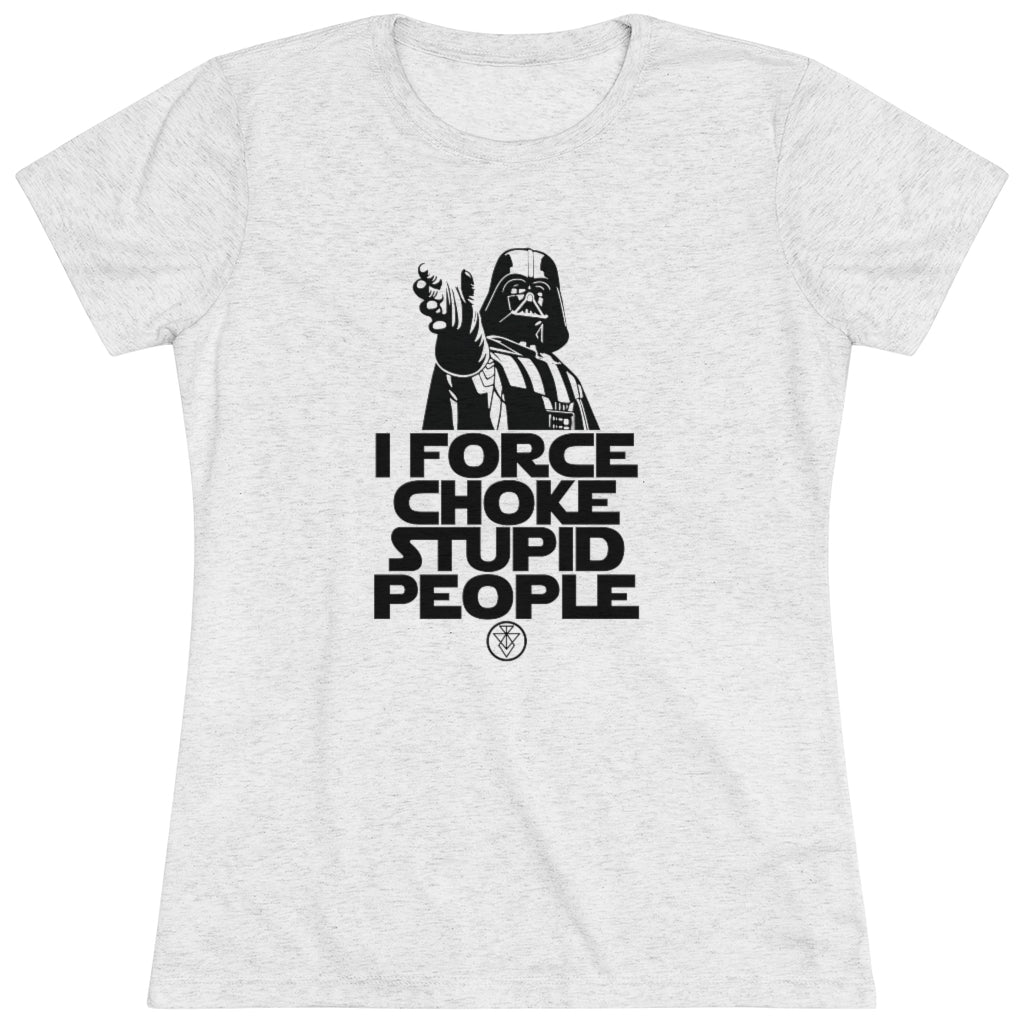 Darth Women's Tee - Black Logo