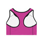 The Blerd Syndicate Sports Bra - Pink