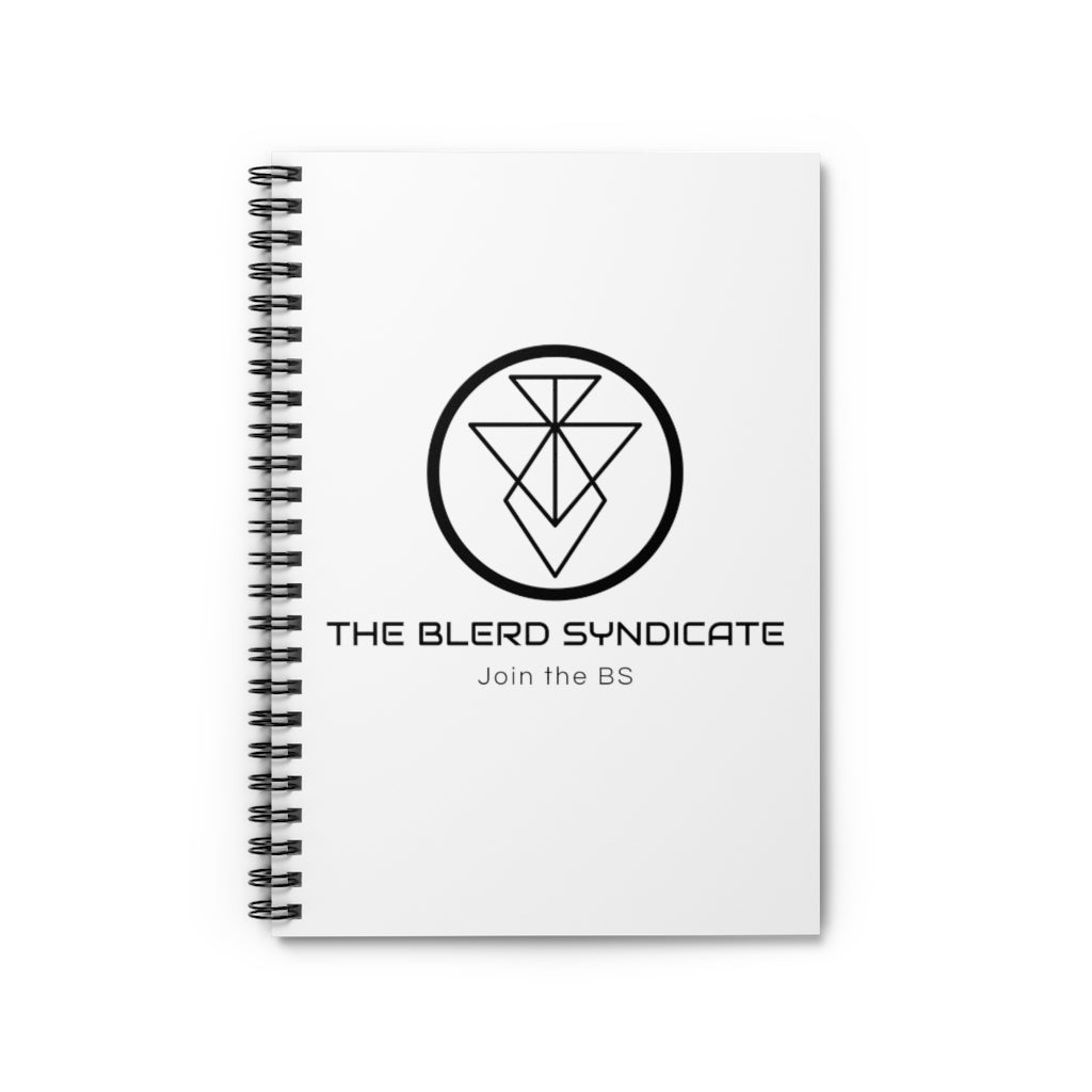 The Blerd Syndicate Notebook - White