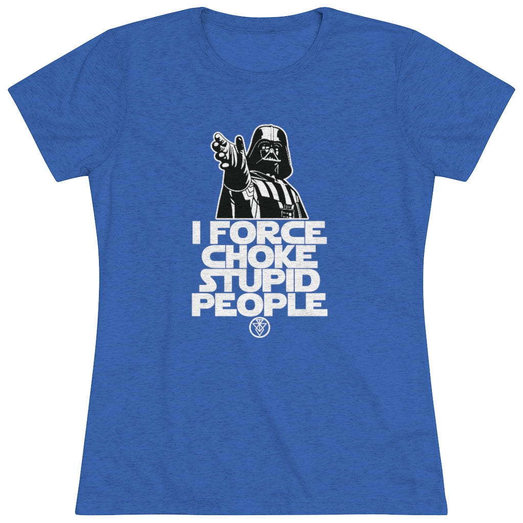 Darth Women's Tee - White Logo