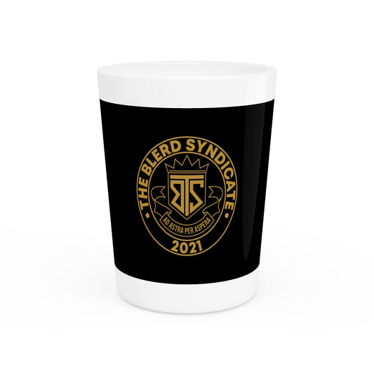 The Blerd Syndicate Shot Glass - Black